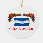 Honduras kerst keramisch ornament (Voorkant)