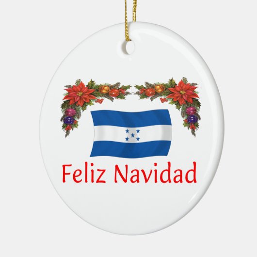 Honduras kerst keramisch ornament (Links)