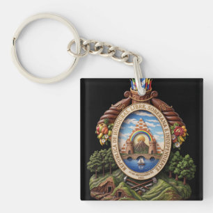 Honduras land wapen wapenschild symbool embleem vl sleutelhanger