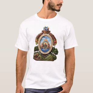 Honduras landswapen symbool embleem vlag t-shirt