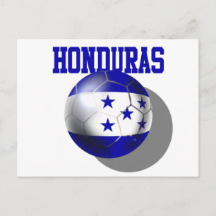 Honduras Los Catrachos voetbalfans cadeaus Briefkaart