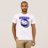 Honduras Los Catrachos voetbalfans cadeaus T-shirt (Voorkant volledig)