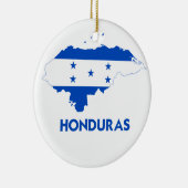 HONDURAS MAP KERAMISCH ORNAMENT (Rechts)