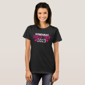 Honduras Meisjesreis 2023 Vrouwen Afscheidspartij T-shirt (Voorkant volledig)