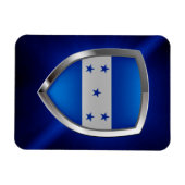 Honduras Metallic Emblem Magneet (Horizontaal)