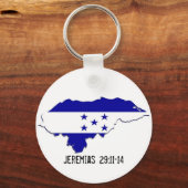 Honduras-missies Jeremias 29:11-14 Sleutelhanger (Voorkant)