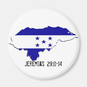 Honduras Mission Jeremias 29:11-14 - Gepersonalise Magneet