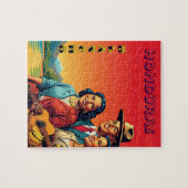 Honduras OLANCHO Retro poster Legpuzzel (Horizontaal)