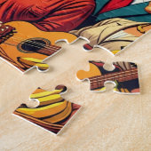  Honduras OLANCHO Retro poster Legpuzzel (Zijkant)