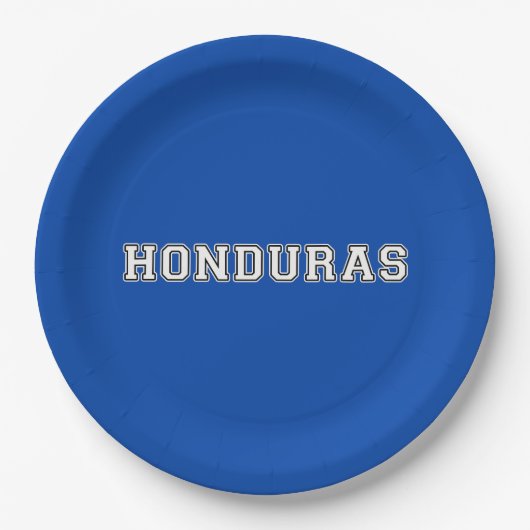 Honduras Papieren Bordje (Voorkant)