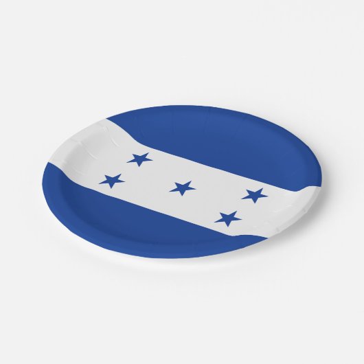 Honduras Papieren Bordje (Gekanteld)