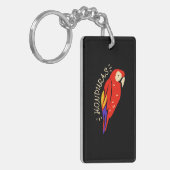 Honduras Parrot Sleutelhanger (Voorkant Links)