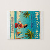  Honduras PLAYAS CHOLUTECA Retro poster Legpuzzel (Horizontaal)