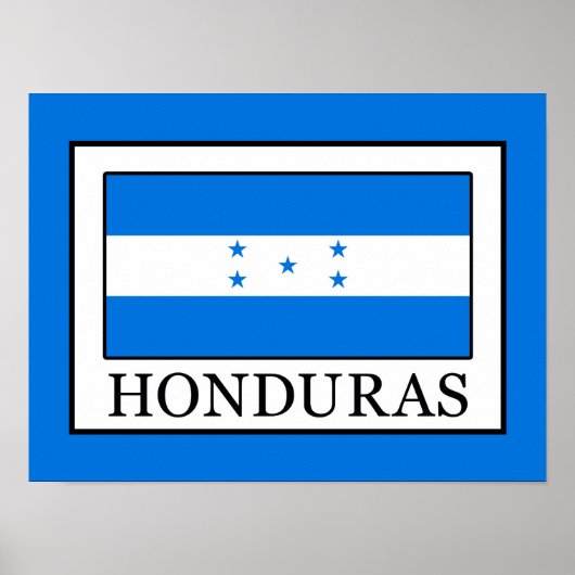 Honduras Poster (Voorkant)