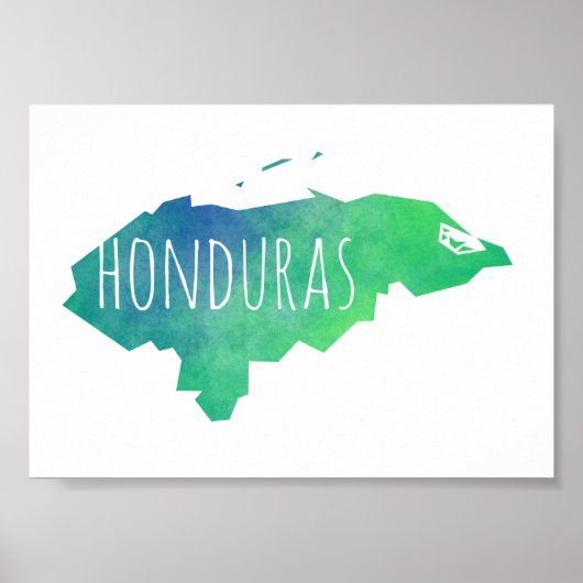Honduras Poster (Voorkant)