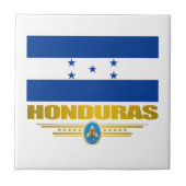 "Honduras Pride" Keramische Tel Tegeltje (Voorkant)