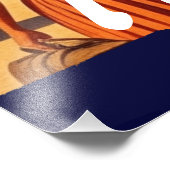  Honduras Puerto Tela Retro poster (Hoek)