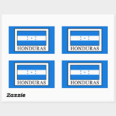 Honduras Rechthoekige Sticker (Vel)