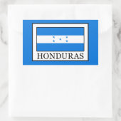Honduras Rechthoekige Sticker (Tas)
