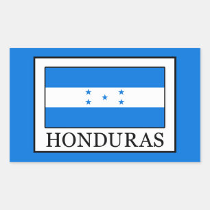 Honduras Rechthoekige Sticker