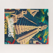 Honduras Reizen  Retro Poster Legpuzzel (Horizontaal)