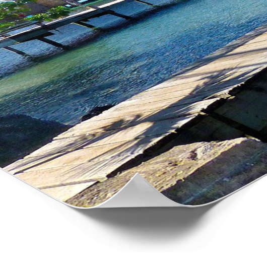 Honduras - Roantan Beach Poster (Hoek)