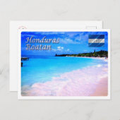 Honduras - Roatan - de Bay-eilanden - Briefkaart (Voorkant / Achterkant)
