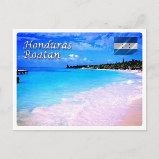 Honduras - Roatan - de Bay-eilanden - Briefkaart (Voorkant)