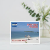 Honduras - Roatan - Islas de la Bahia - Briefkaart (Staand voorkant)