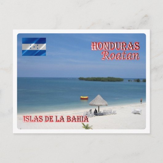 Honduras - Roatan - Islas de la Bahia - Briefkaart (Voorkant)