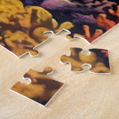 Honduras Roatan Travel Retro Poster Legpuzzel (Zijkant)