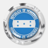 Honduras Round Emblem Magneet (Voorkant)
