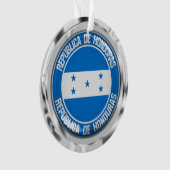 Honduras Round Emblem Ornament (voorkant)