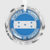 Honduras Round Emblem Ornament (achterkant)