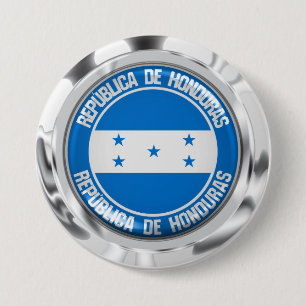 Honduras Round Emblem Ronde Button 7,6 Cm