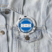 Honduras Round Emblem Ronde Button 7,6 Cm (In situ)