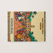  Honduras  SAN PEDRO SULA  Retro poster Legpuzzel (Horizontaal)
