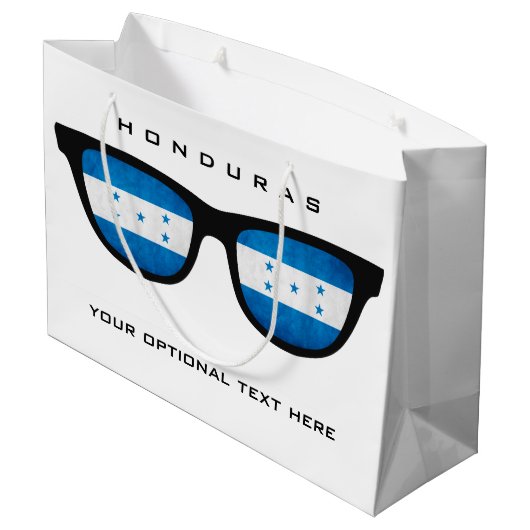 Honduras Shades aangepaste tekst & cadeautas voor  (Achterkant Gekanteld)