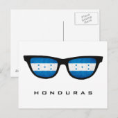 Honduras Shades aangepaste tekst en kleuren-briefk Briefkaart (Voorkant / Achterkant)