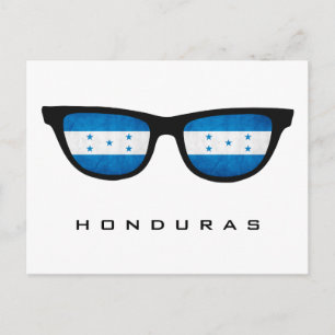Honduras Shades aangepaste tekst en kleuren-briefk Briefkaart
