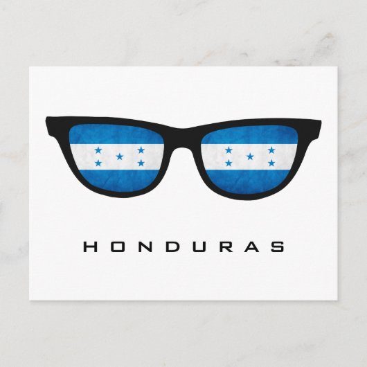 Honduras Shades aangepaste tekst en kleuren-briefk Briefkaart (Voorkant)