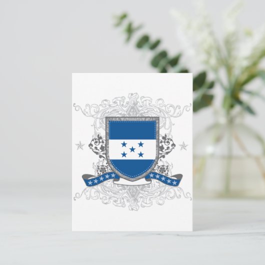 Honduras Shield Briefkaart (Staand voorkant)
