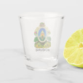 Honduras Shot Glas (Achterkant)