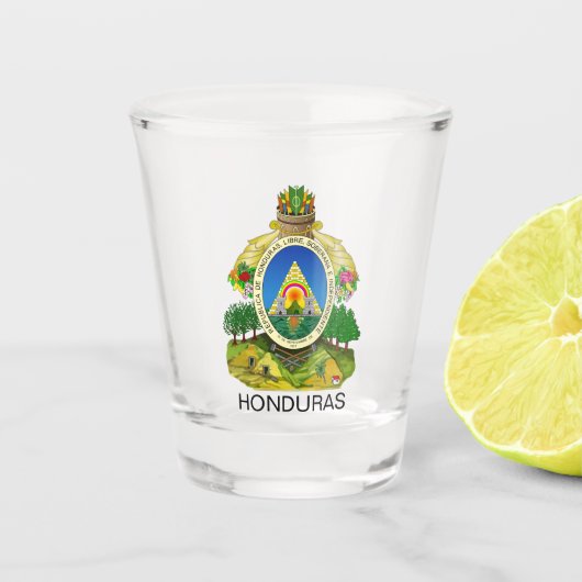 Honduras Shot Glas (Voorkant)