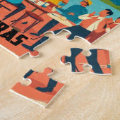  Honduras SIGUATEPEQUE Retro poster Legpuzzel (Zijkant)