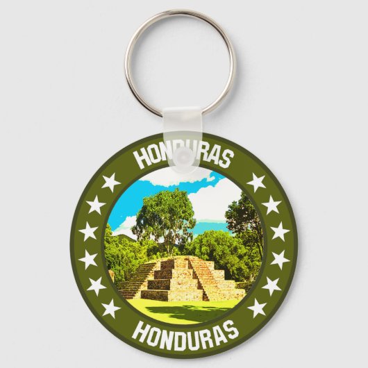Honduras Sleutelhanger (Achterkant)