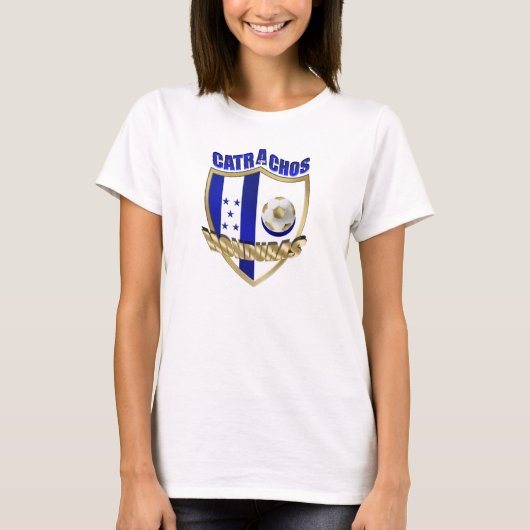 Honduras Soccer t-shirts en geschenken (Voorkant)