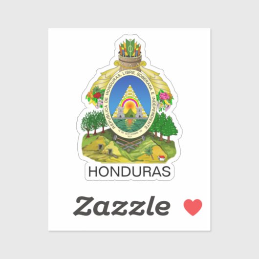 Honduras Sticker (Vel)