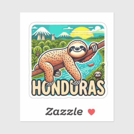Honduras Sticker (Vel)