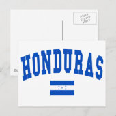 Honduras Style Briefkaart (Voorkant / Achterkant)